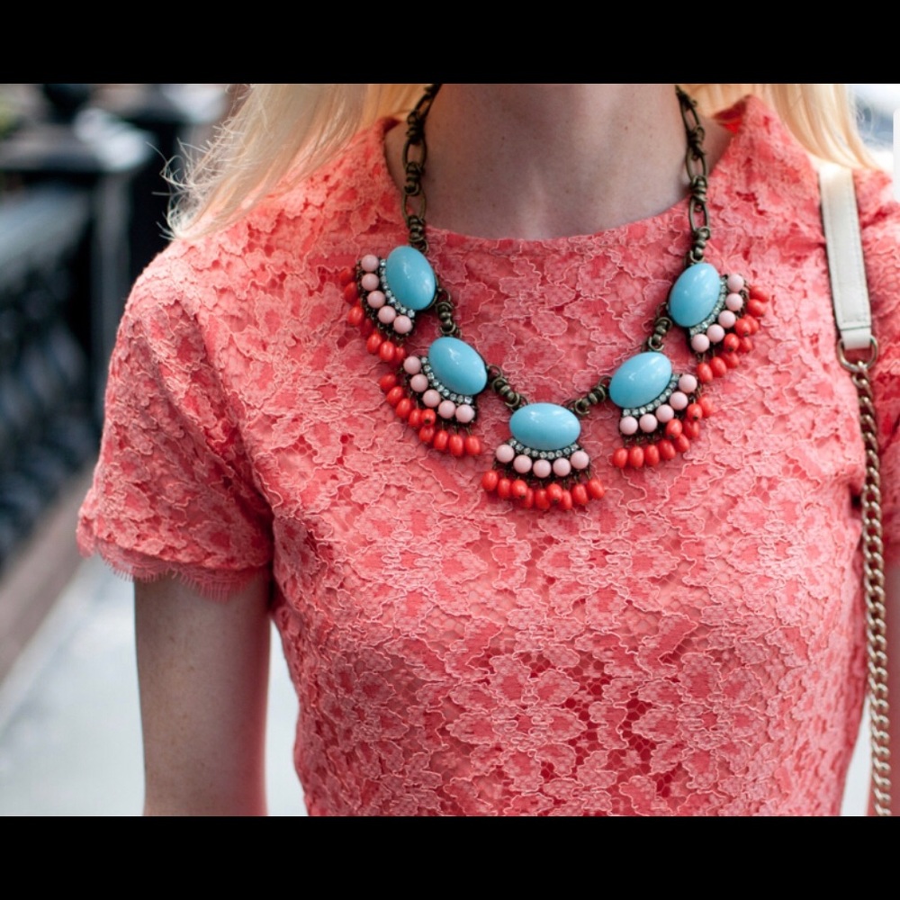 J Crew Fashion Statement Necklace